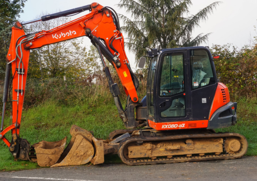 Kubota compact excavator comparison
